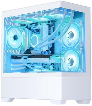Hoengager Sunshine RTX 5070 12GB Gaming PC Desktop - Intel Core i7-12700KF, 32GB DDR5 RAM 6000MHz, 1TB PCIe SSD, WiFi + BT, Windows 11 Pro -RGB Prebuilt Computer