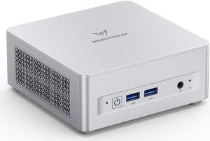 MINISFORUM DeskMini UM870 Slim Mini PC AMD Ryzen 7 8745H Small PC, 32GB DDR5 RAM+1TB PCIe4.0 SSD, HDMI/DP/USB4 Outputs, 2.5G LAN, WiFi 6E, BT5, 4xUSB Port AMD Radeon 680M Graphics Small Form Factor