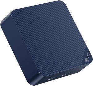 Beelink Mini PC EQ14 Intel Twin Lake N150(Upgraded N100), 16GB DDR4 500GB M.2 SSD, Dual LAN Mini Computer,Desktop PC Dual Display