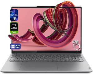Lenovo Yoga Pro 9i Laptop, Intel Core 9-185H, 32 GB LPDDR5X RAM, 2 TB PCIe SSD, 16" 3.2K Mini LED Touchscreen (3200x2000) Display, Nvidia G-Force RTX 4060, Backlit Keyboard, W11 Pro, Luna Grey Lenovo Yoga Pro 9i Laptop, Intel Core 9-185H, 32 GB LPDDR5X RAM, 2 TB PCIe SSD, 16" 3.2K Mini LED Touchscreen (3200x2000) Display, Nvidia G-Force RTX 4060, Backlit Keyboard, W11 Pro, Luna Grey