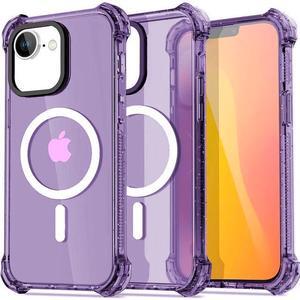 Entronix [Magnetic] Case Compatible with iPhone 16E - Clear Bounce Frame
