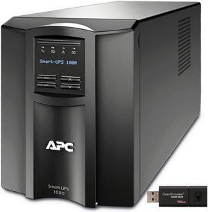 APC Smart-UPS SMT1000C Tower UPS Bundle with SmartConnect, and 16GB DataTraveler USB Drive
