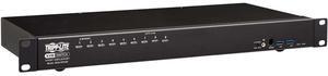 DisplayPort / USB KVM Switch 8-Port Audio/Video 4K 60Hz 1URM